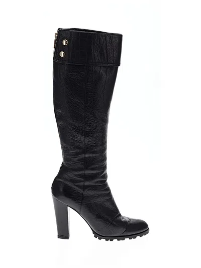 Pre-owned Casadei Boots In Black