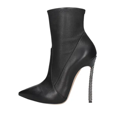 Casadei Boots Black In Nero Scuri