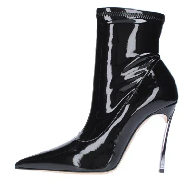 Casadei Boots Black In Nero Neri E Grigi