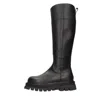 Casadei Boots Black In Nero Neri E Grigi