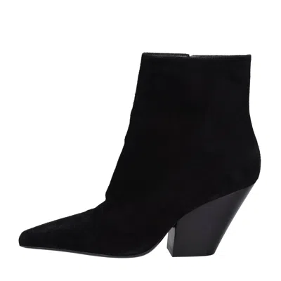 Casadei Boots Black In Nero Scuri