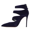 Casadei Boots Blue In Blu Blu E Verdi