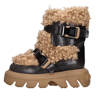 Casadei Boots Brown In Marrone Marroni