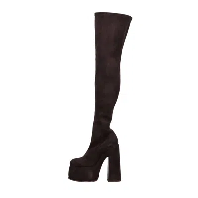 Casadei Boots Brown In Marrone Marroni