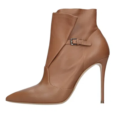 Casadei Boots Brown In Marrone Marroni