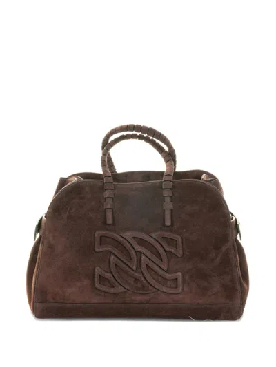 CASADEI BROWN PARK AVENUE TOTE