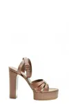 Casadei Brown Platform Pumps In Brown