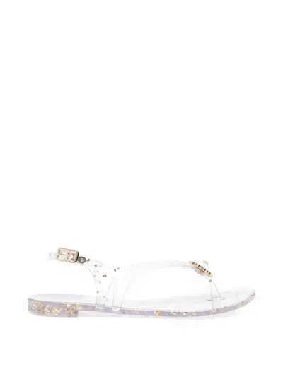 Casadei Buckle-fastening Sandals In White