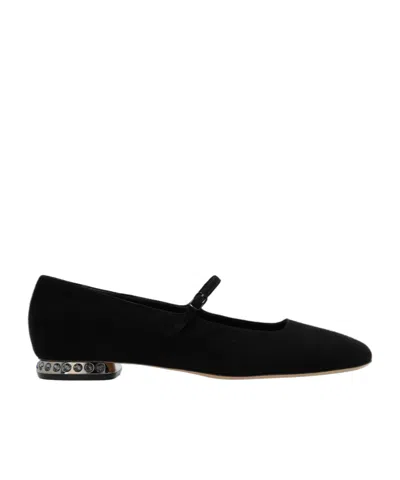 CASADEI CASADEI BUCKLE SQUARE TOE STRAPPED PUMPS