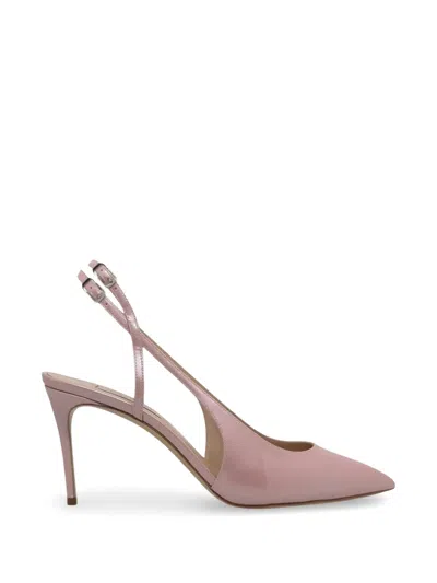 Casadei Buckled Slingback Pumps In Pink