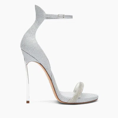 Casadei Cappa Blade Jasmine - Woman Sandals Silver 37