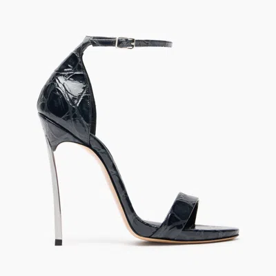 Casadei Cappa Blade Jurassik Sandals - Woman Sandals Black 37