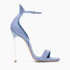 CASADEI CASADEI CAPPA BLADE SOLAR ECLIPSE SANDALS - WOMAN SANDALS DENIM 39.5