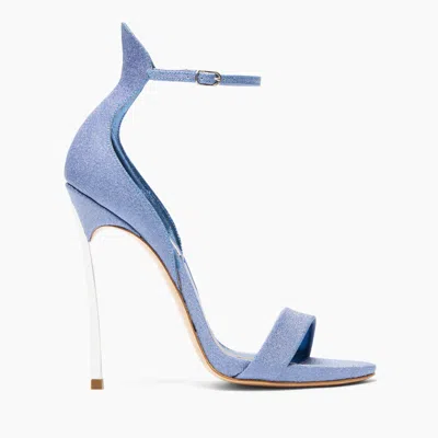 Casadei Cappa Blade Solar Eclipse Sandals - Woman Sandals Denim 39