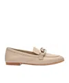 Casadei Chain-detail Loafers In Nude