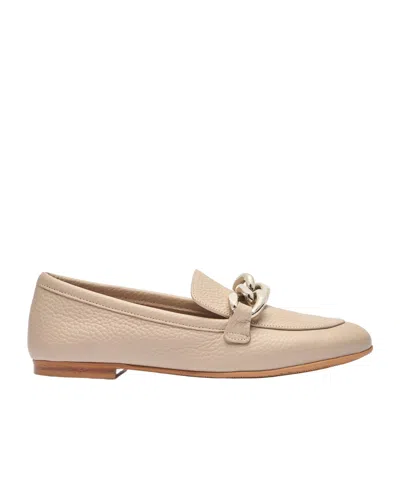 CASADEI CHAIN-DETAIL LOAFERS