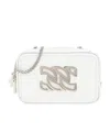 Casadei Mini Soho Shoulder Bag In White