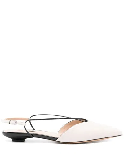 Casadei Chanel Menorca Tiffany T. 020 Shoes In Beige