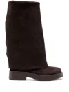 Casadei Charlie Arceus Boots In Brown