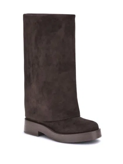 Casadei Charlie Boots In Brown