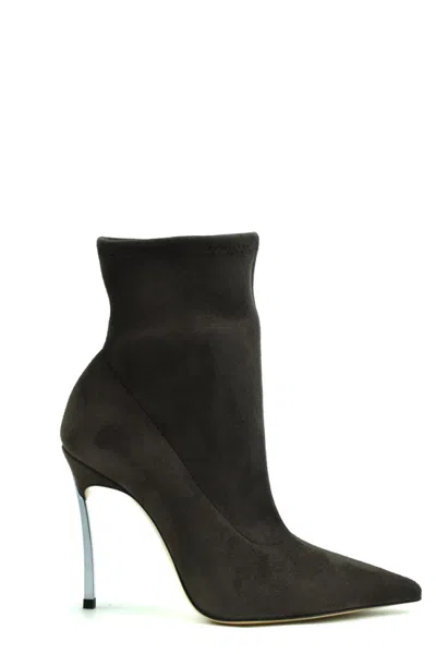CASADEI CASADEI BLACK ANKLE BOOTS