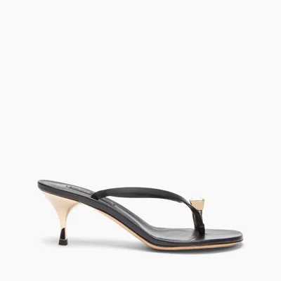 Casadei Chic Julia Kitten Mule - Woman Mules Black 40