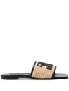 Casadei 'portofino' Slippers In Multicolor