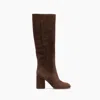Casadei Cleo - Woman High Boots Cacao 38 In Cacao