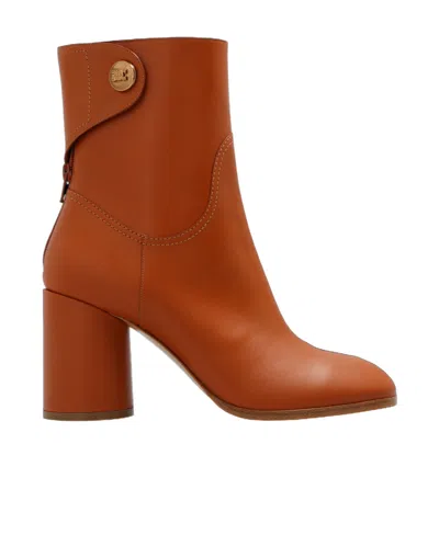 Casadei Cleo 80mm Leather Boots