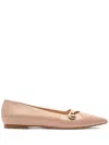 Casadei New Ballerina Cleo - Woman Flats And Loafers Sand 39 In Nude
