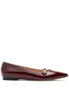 Casadei New Ballerina Cleo - Woman Flats And Loafers Ladybug 38 In Red