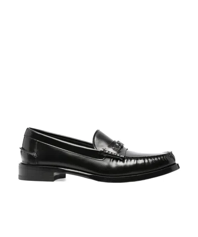 Casadei Cosmic Loafers In Black