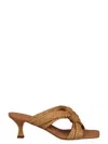 Casadei 50mm Dama Sandals In Brown
