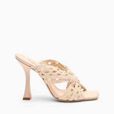 Casadei Damier Versilia Geraldine - Woman Mules Sandstone 39
