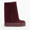 Casadei Double Face High Boots - Woman High Boots Rubino 41