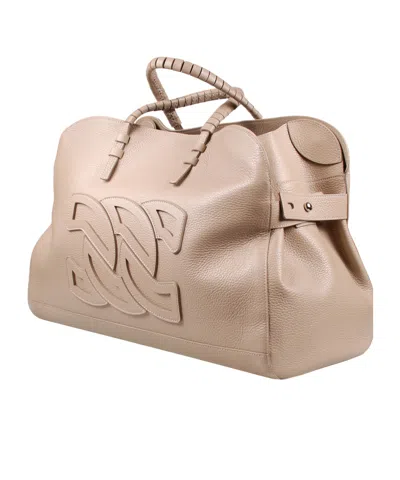 Casadei Double Handle Shoulder Bag