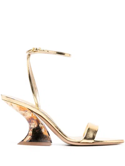 Casadei Elodie Metallic - Woman Sandals Golden 39
