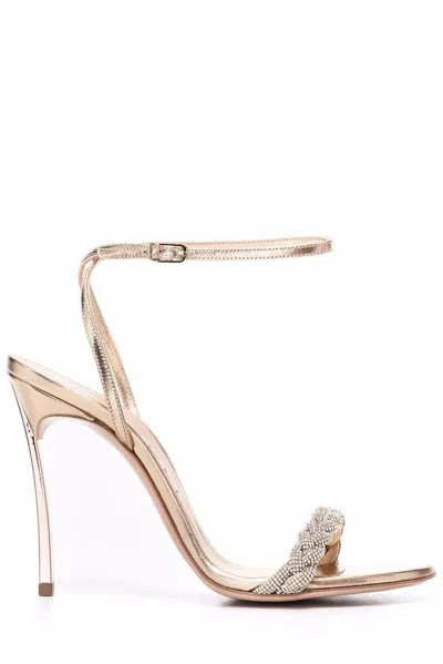 Casadei Embellished High In Gold