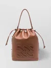 Casadei Eyelet Leather Shoulder Bag Handle