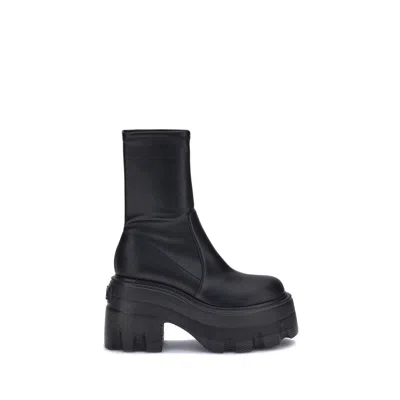Casadei Faux Leather Ankle Boots