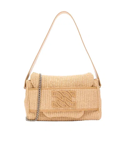 Casadei Flap Shoulder Bag In Toffee