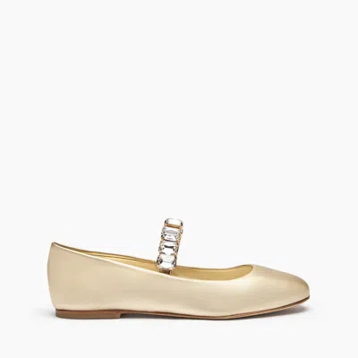 Casadei Flash Ballet Flats - Woman Flats And Loafers Platinum 38.5
