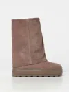 Casadei Flat Ankle Boots  Woman Color Beige