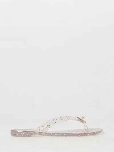 Casadei Heeled Sandal Woman Color Gnawed Blue In Neutral