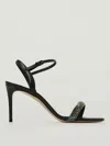 Casadei Heel Sandals With Embellished Ankle Strap