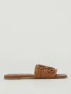 Casadei Braided Square Toe Sandals