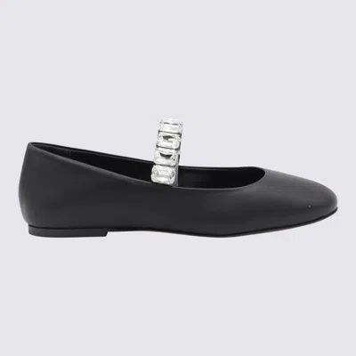 Casadei Flat Shoes Blacks And Greys