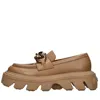 Casadei Flat Shoes Brown In Marrone Marroni