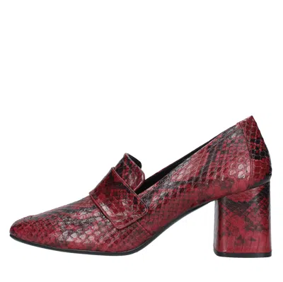 Casadei Flat Shoes Multicolour In Burgundy