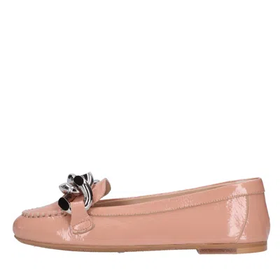 Casadei Flat Shoes In Nude